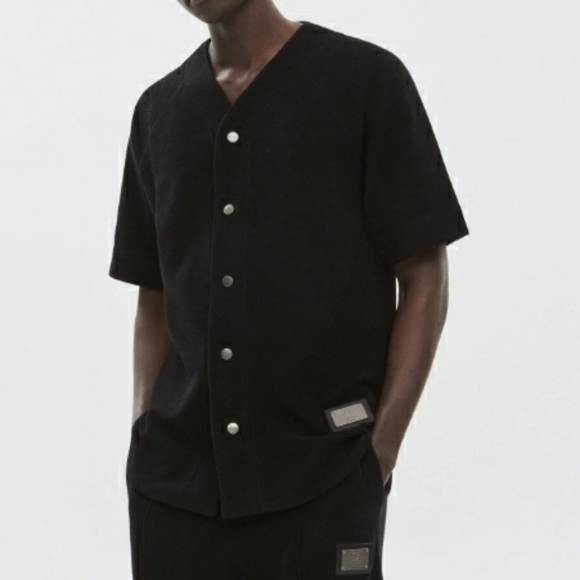 Concepts Cotton Reverse Terry Baseball Jersey Size Large - Picture 1 of 12